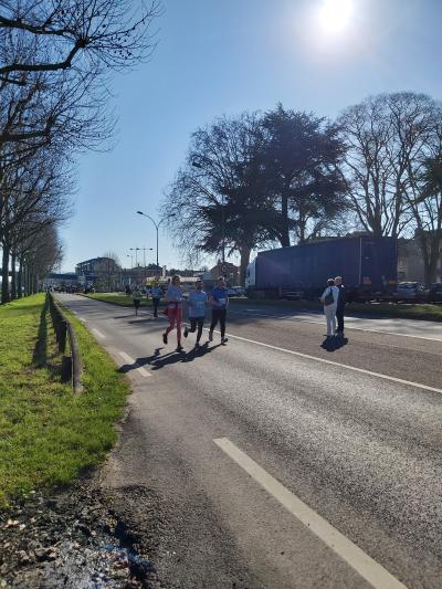 Félicitation Katy et la team A2C pour cette course sous le soleil du premier jour du printemps