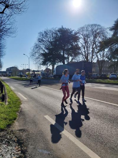 Félicitation Katy et la team A2C pour cette course sous le soleil du premier jour du printemps