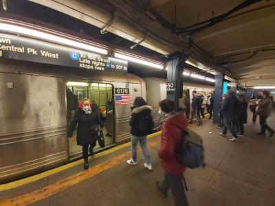 Ce matin départ pour Harlem