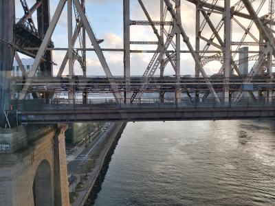 Direction Roosevelt island en téléférique