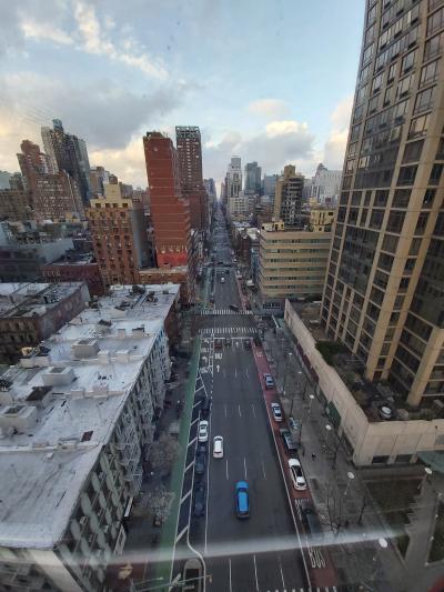 Direction Roosevelt island en téléférique