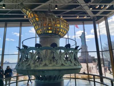 Et une virée en férie vers la Statut de la liberté et Ellis island