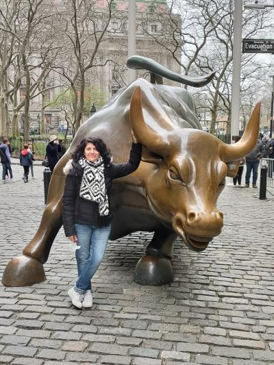 Wall street sans son loup mais avec son taureau