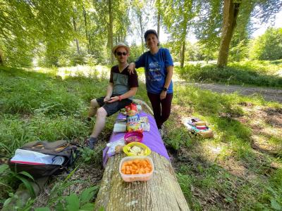 Randonnée avec Mélanie