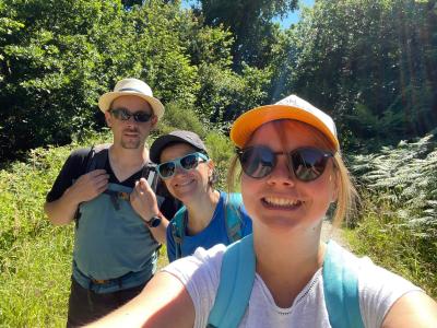 Randonnée avec Mélanie