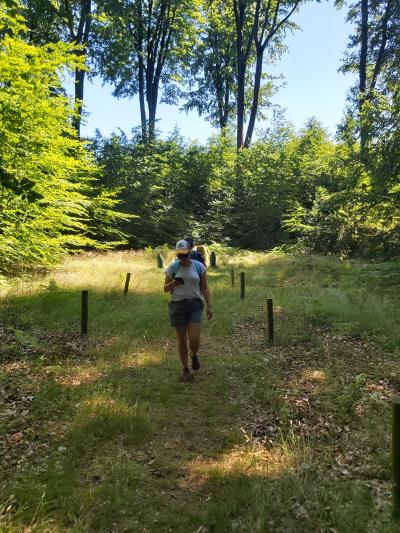 Randonnée avec Mélanie