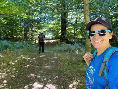 Randonnée avec Mélanie