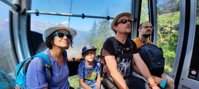 Luge d'été et randonnée aux Carroz d'Arâches