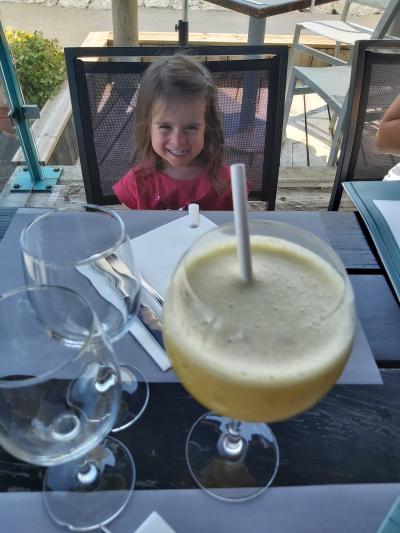 Repas et baignade au Lac d'Annecy