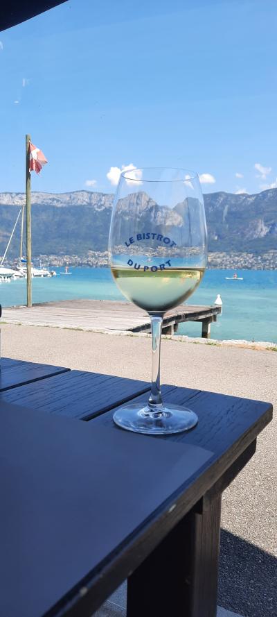 Repas et baignade au Lac d'Annecy