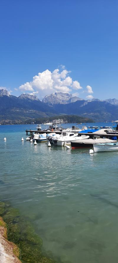 Repas et baignade au Lac d'Annecy