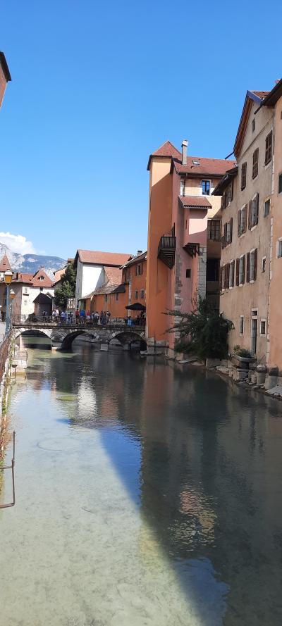 Repas et baignade au Lac d'Annecy