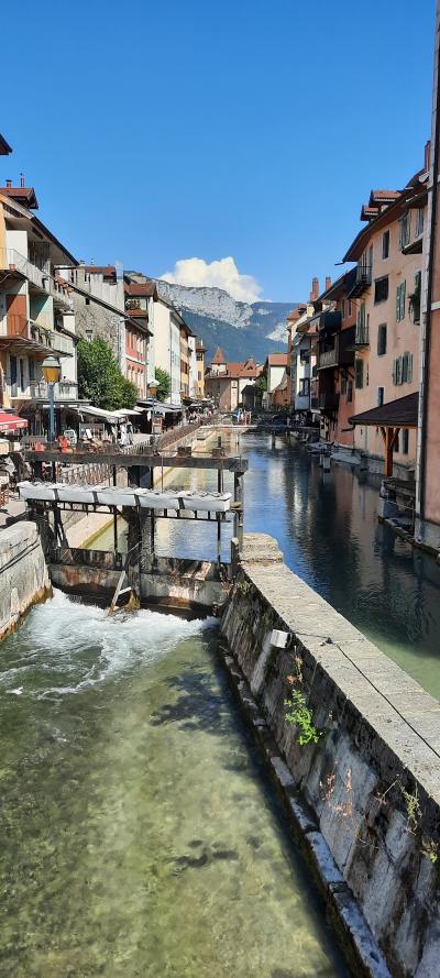 Repas et baignade au Lac d'Annecy