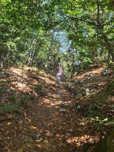 Randonnée avec vue sur le lac d'Annecy