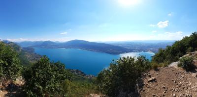 Randonnée avec vue sur le lac d'Annecy
