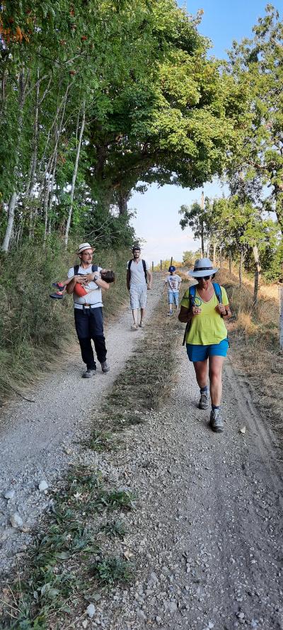 Randonnée en famille
