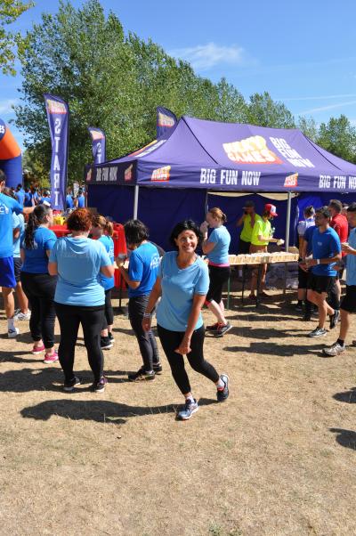 Un peu de sport, beaucoup d'amusement et une météo magnifique