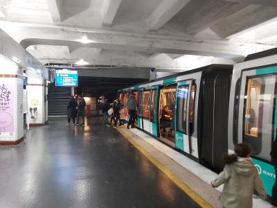 Week-end à Paris avec Katy, Séverine, Erine, Vincent et Valentin