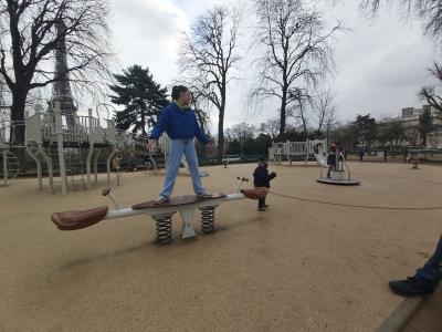 Week-end à Paris avec Katy, Séverine, Erine, Vincent et Valentin