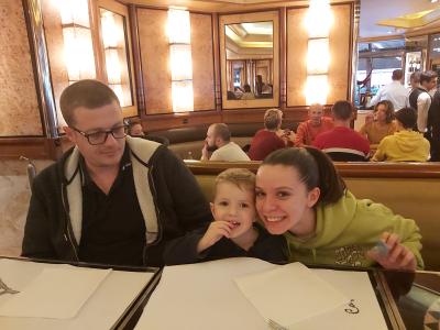 Week-end à Paris avec Katy, Séverine, Erine, Vincent et Valentin