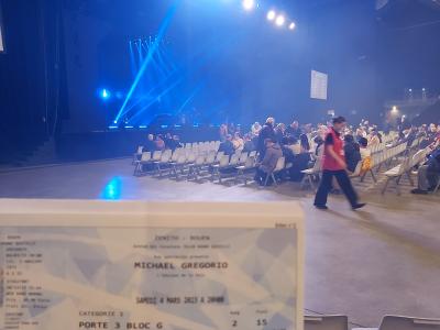 Spectacle de Michael GREGORIO trop cool