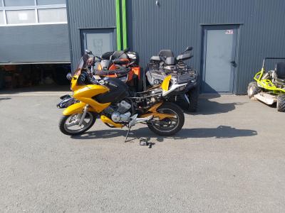 Virée en moto avec Thierry