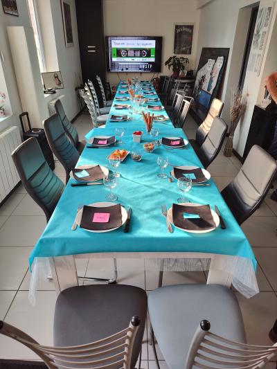 Repas chez Valérie et Sébastien