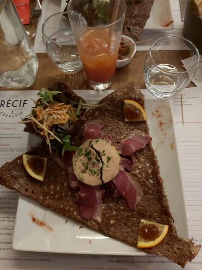 Une crêpe pour la fêter les vacances