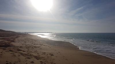Randonnée en bord de mer