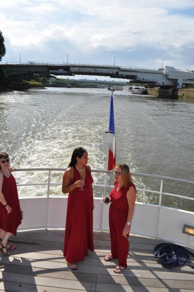 Une ballade en bateau sur la Seine
