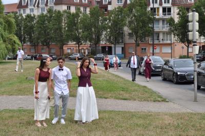 Séance photo dans le parc