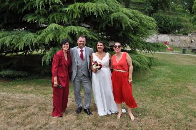 Séance photo dans le parc
