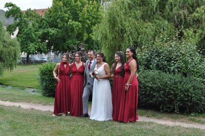 Séance photo dans le parc