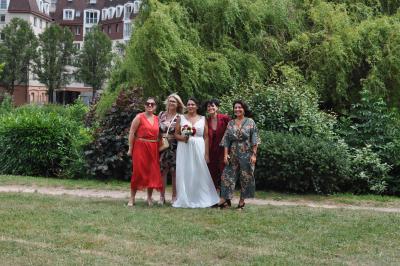 Séance photo dans le parc