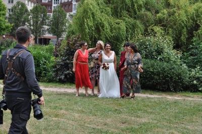 Séance photo dans le parc