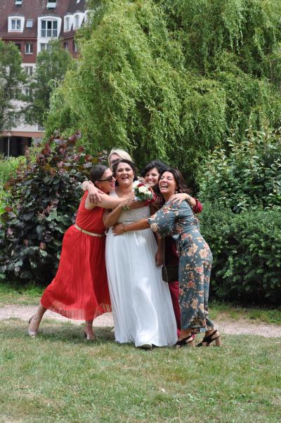 Séance photo dans le parc