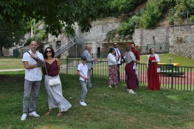 Séance photo dans le parc