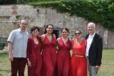Séance photo dans le parc