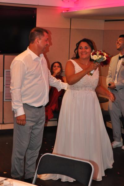 Apéritif et diner sur la seconde péniche