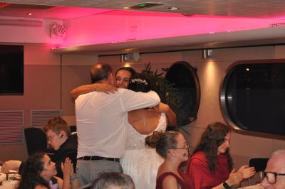 Apéritif et diner sur la seconde péniche