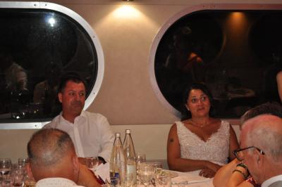 Apéritif et diner sur la seconde péniche