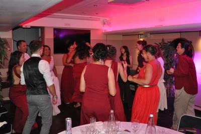 Apéritif et diner sur la seconde péniche