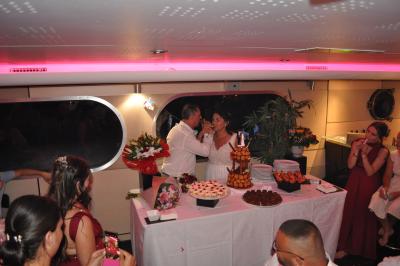 Apéritif et diner sur la seconde péniche