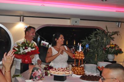 Apéritif et diner sur la seconde péniche