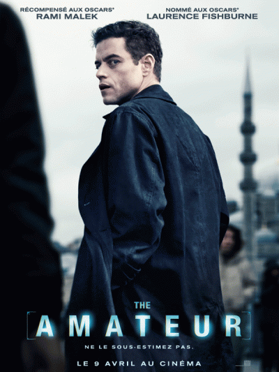 Cinéma avec Rémi MALEK et Laurence FIISHBURNE dans "The amateur"