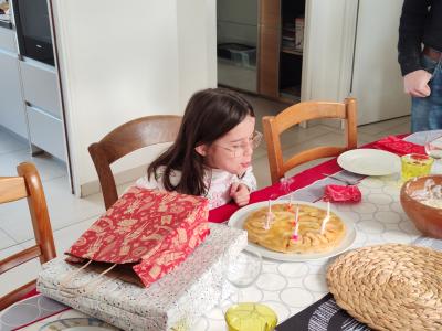 Anniversaire anticipé de Ambre