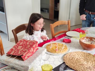 Anniversaire anticipé de Ambre