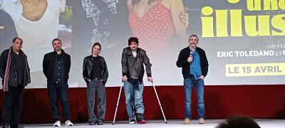 En présence de Camille COTTIN, Louis GARREL, Eric TOLEDANO et Olivier NAKACHE