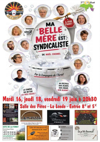 Pièce de théâtre "Ma belle mère est syndicaliste"